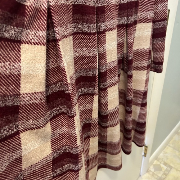 Comfortable plaid dress with pockets - Picture 5 of 6